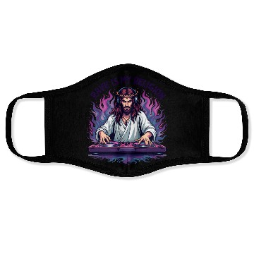 Discover Rave Techno House Party EDM Festival Goa Electro Face Masks