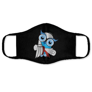 Discover Every Student Can Learn Owl Quote Saying Teacher Face Masks