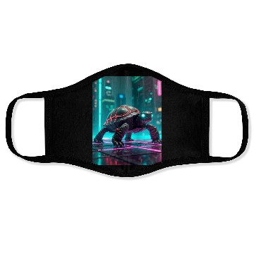 Discover Cyberpunk Turtle Face Masks