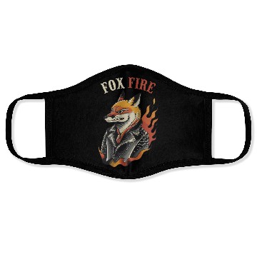 Discover Fox Fire Face Masks