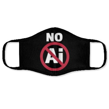 Discover NO AI Stop Ai Sign Against Ai Face Masks