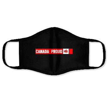 Discover Canada Proud Face Masks