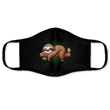 Discover Cute Sleeping Sloth Face Masks