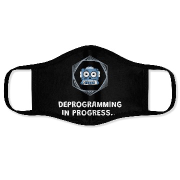 Discover Deprogramming in Progress - Manifest Face Masks
