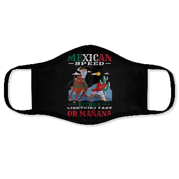 Discover Mexico Themed Costume For Hispanic Heritage Month Face Masks