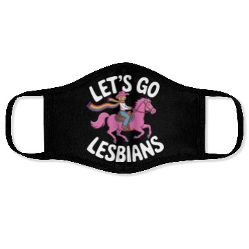 Discover Let’s Go Lesbians Subtle Lesbian Pride Face Masks