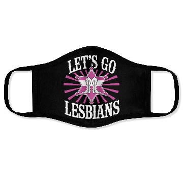 Discover Let’s Go Lesbians Subtle Lesbian Pride Face Masks