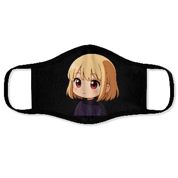 Discover Cha Hae-In chibi version Face Masks