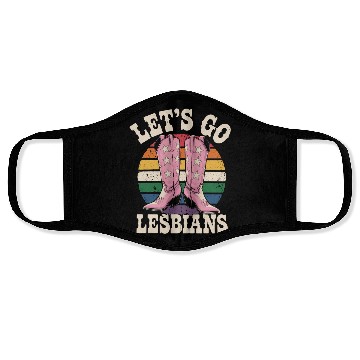 Discover Let’s Go Lesbians Subtle Lesbian Pride Face Masks