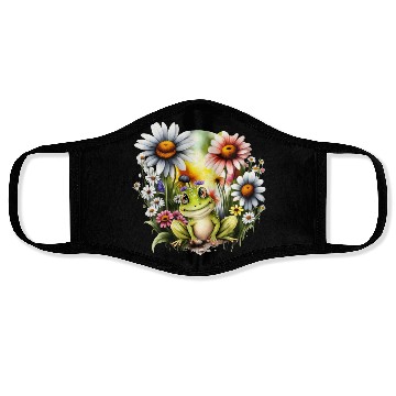 Discover Freckles the Flower Frog Face Masks