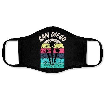 Discover San Diego Face Masks