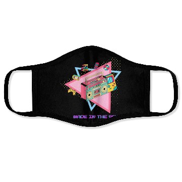 Discover Made in the 90s – Retro Vibes Throwback Design Face Masks