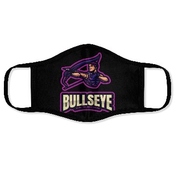 Discover BULLSEYE: I'm just that Arrow-Mazing Face Masks