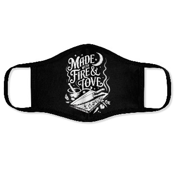 Discover Made with Fire and Love Cooking Face Masks