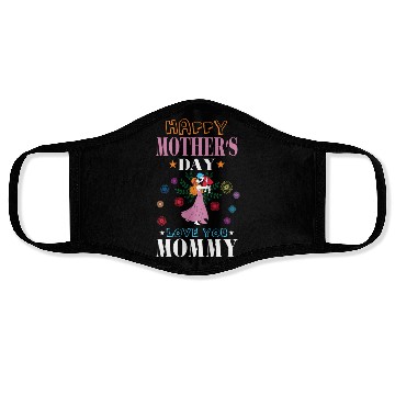 Discover Happy Mother's Day – Love You Mommy Gift Face Masks