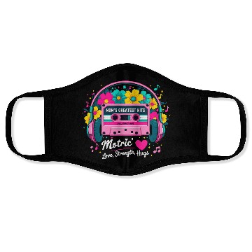 Discover Retro Mom Mixtape Face Masks - Mother’s Day Nostalgia