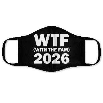 Discover WTF With The Fam 2026 WTF Family Reunion 202famil6 Face Masks