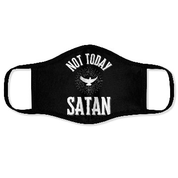 Discover Not Today Satan Face Masks