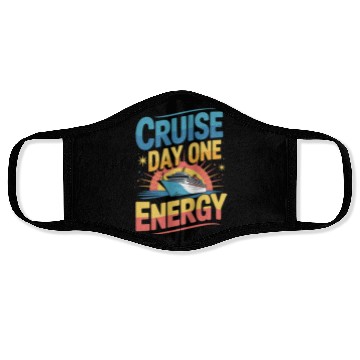 Discover Cruise Rookie Ocean Adventure First Voyage Face Masks