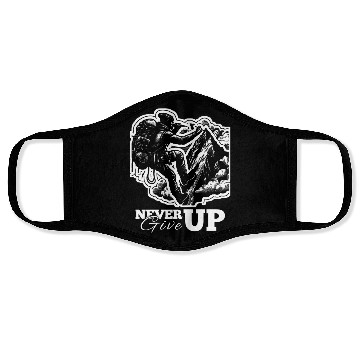 Discover never give up | adigital Face Masks