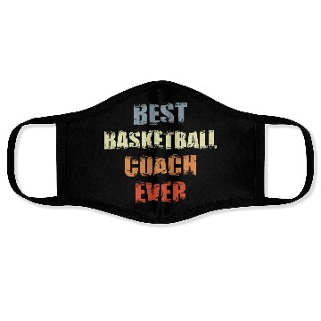 Discover Basketball Coach Motivation Face Masks