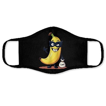 Discover Banana Bandit Face Masks