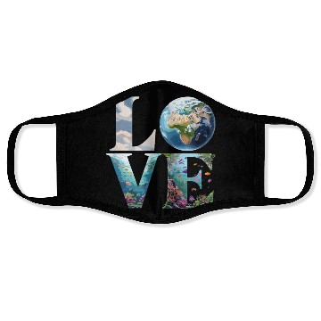 Discover Love for Our Planet: Oceans and Earth Face Masks