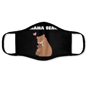 Discover Mama Bear Mother's Day Face Masks