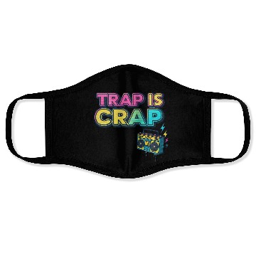 Discover "Trap Is Crap" Graffiti Hip-Hop Face Masks