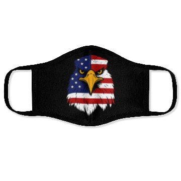 Discover US Eagle Face Masks