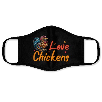 Discover Chicken Accessories Chicken Stuff Poultry Farmer Face Masks