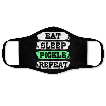 Discover Pickles Vegan Food Pickle Face Masks