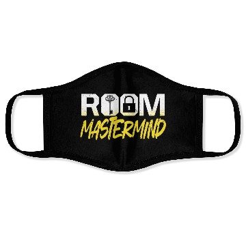 Discover Escape Room Mastermind Face Masks