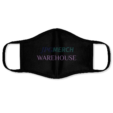 Discover JPGMerch Warehouse Logo Face Masks