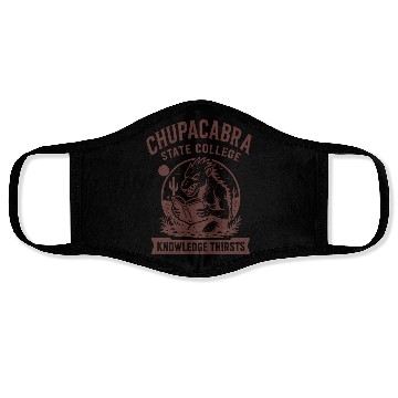 Discover Chupacabra State College Face Masks