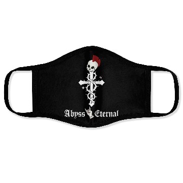 Discover Gothic Thorn Cross Abyss Eternal Face Masks