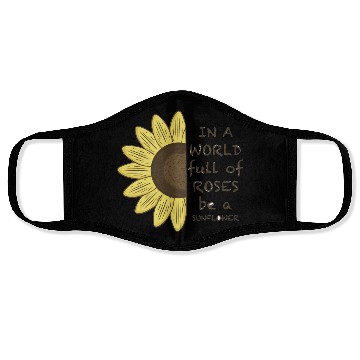 Discover sunflower Face Masks