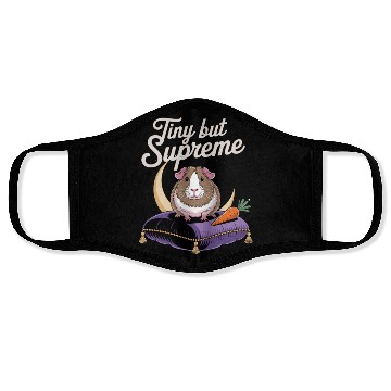 Discover Tiny But Supreme Guinea Pig Royalty with Crown Face Masks