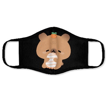 Discover Sleepy Capybara Face Masks