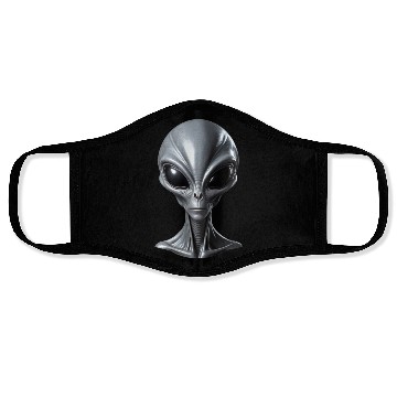 Discover Real Alien Grey Extraterrestrial Face Masks