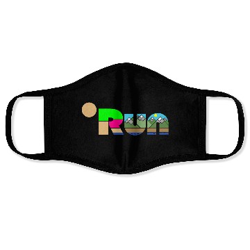 Discover Run marathon Running Man Triathlon Health Gym Face Masks