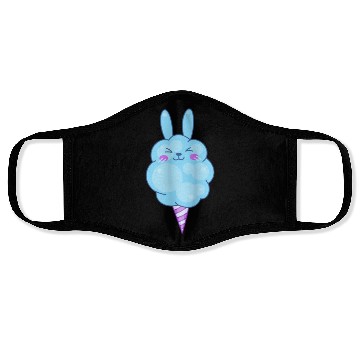 Discover Cute Cotton Candy Bunny Face Masks