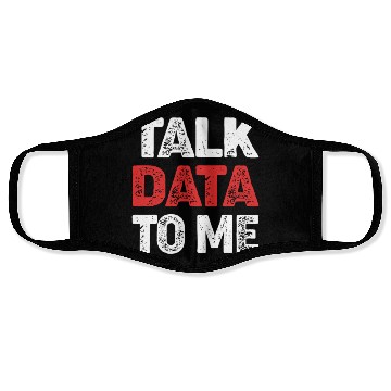 Discover AI Artificial Intelligence Computer Data Face Masks