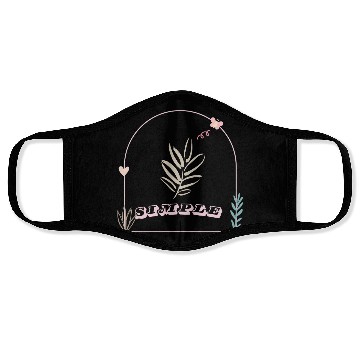 Discover Simple Face Masks in natural colors