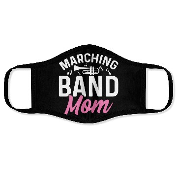 Discover Marching Band Mom Face Masks