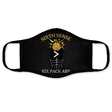 Discover Sixth Sense> Six Pack Abs. Mind over Body Face Masks