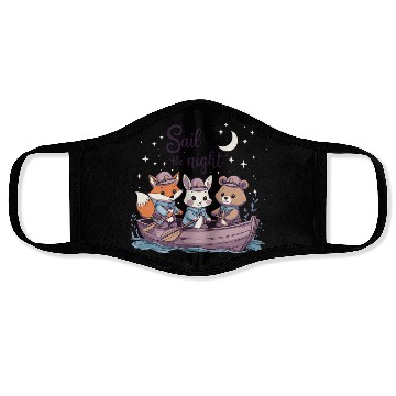Discover Sail the Night Whimsical Animal Face Masks