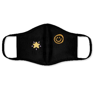 Discover Being a Mom Is Cool – Fun Modern yellow Mom Design Face Masks