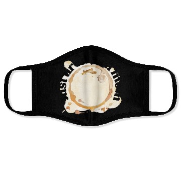 Discover Just Tired as a Mom Coffee Stain Motherhood Design Face Masks