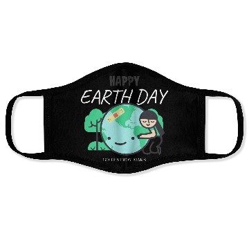 Discover Funny Earth Day Face Masks – Go Destroy Mars Quote
